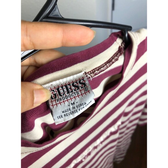 Vintage Guess Shirt Size M with flaws - Picture 4 of 6